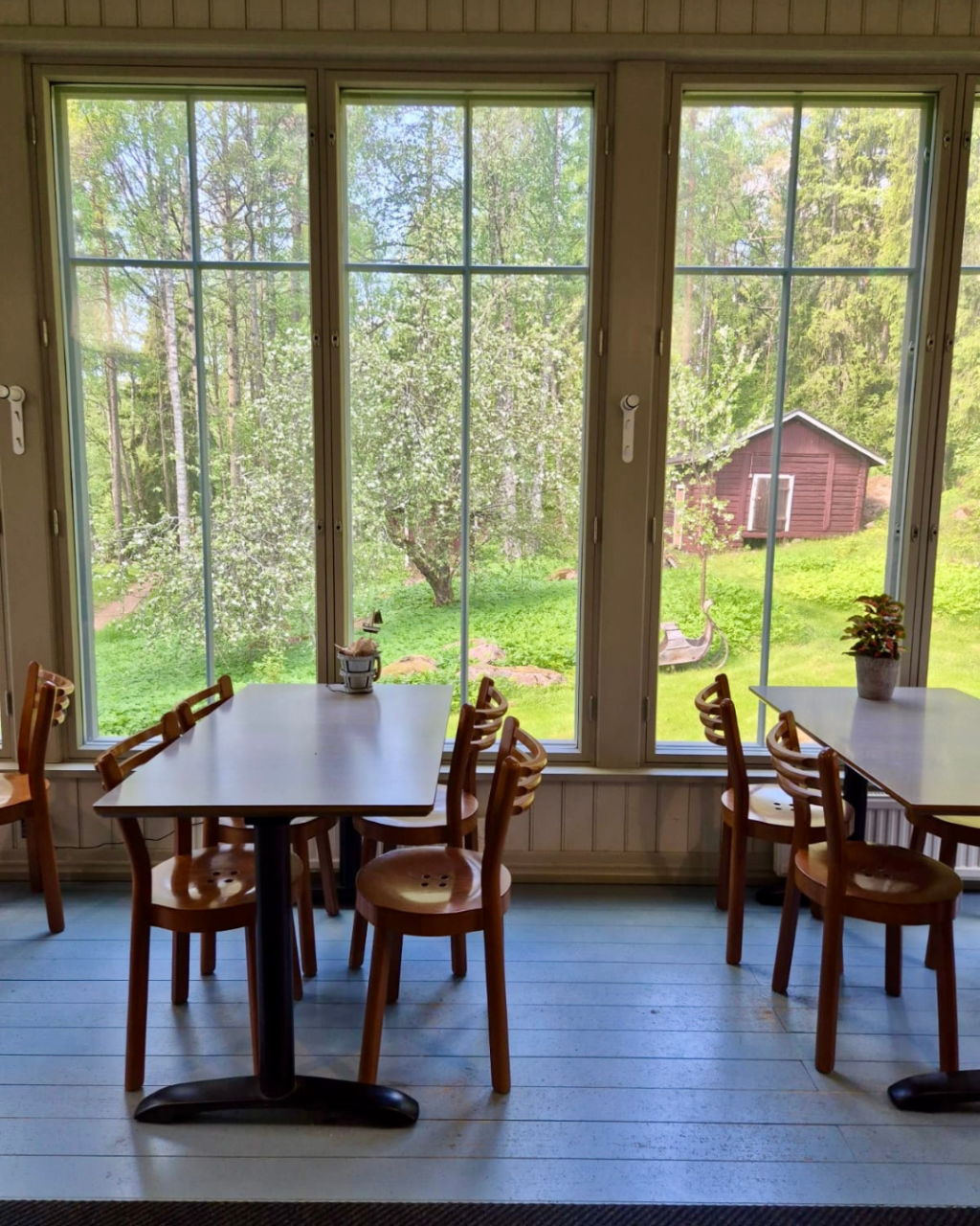 kaunis maisema ulospäin